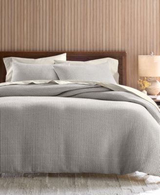 Textured Stitch 3-Pc. Comforter Set, Full/Queen, Exclusively at Macy's