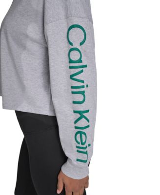 Performance Women's Logo Cropped Long-Sleeve Top