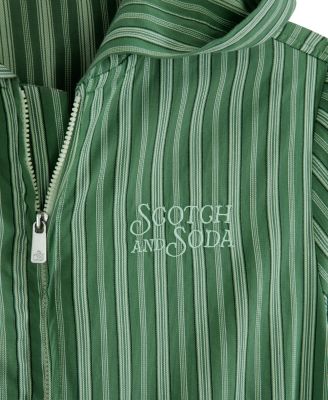 Big Boys Novelty Front Zip Jacket