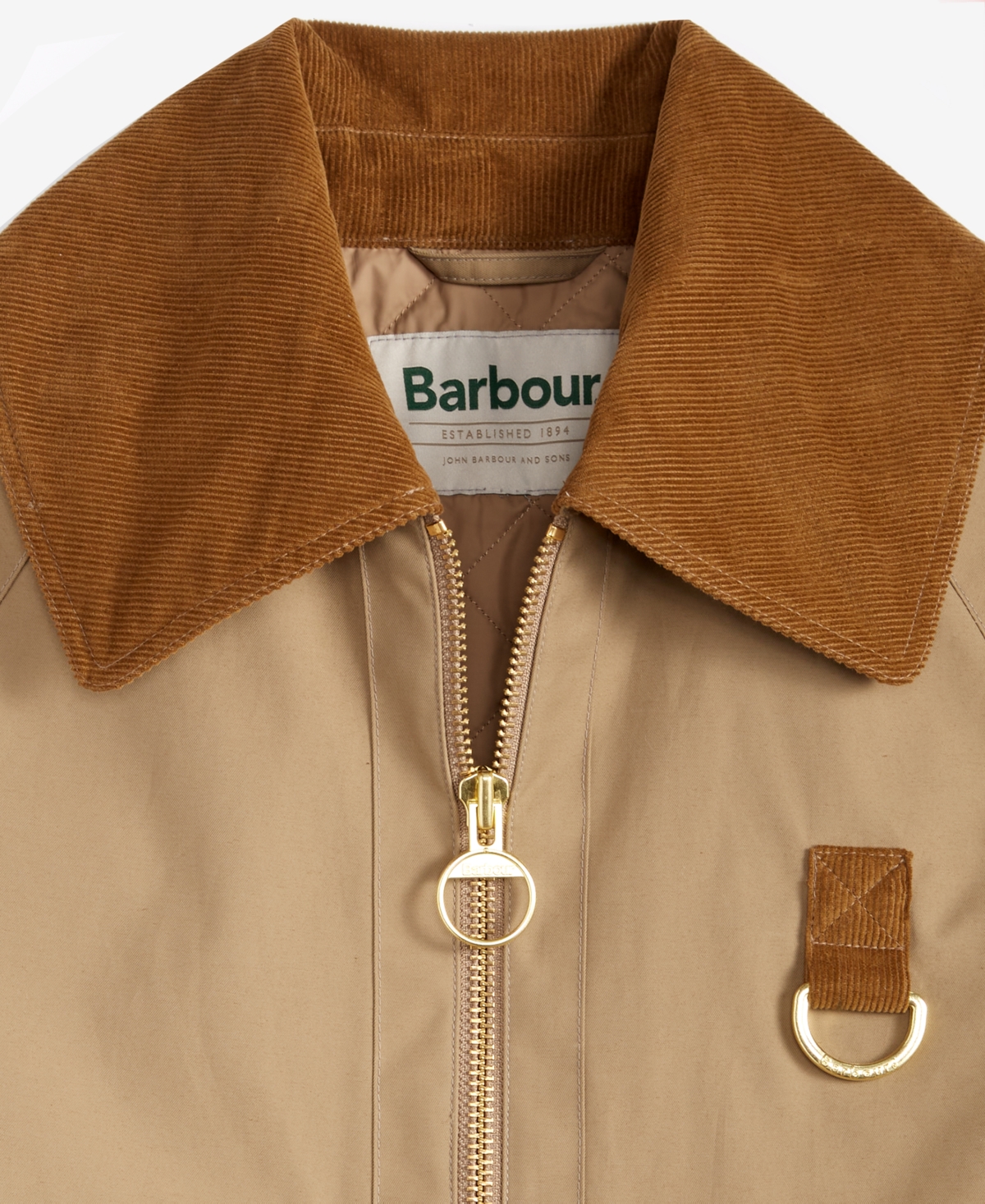 Barbour Women's Nora Oversized-collar Utility Jacket