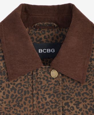 Women's Corduroy-Collar Barn Jacket, Exclusively at Macy's
