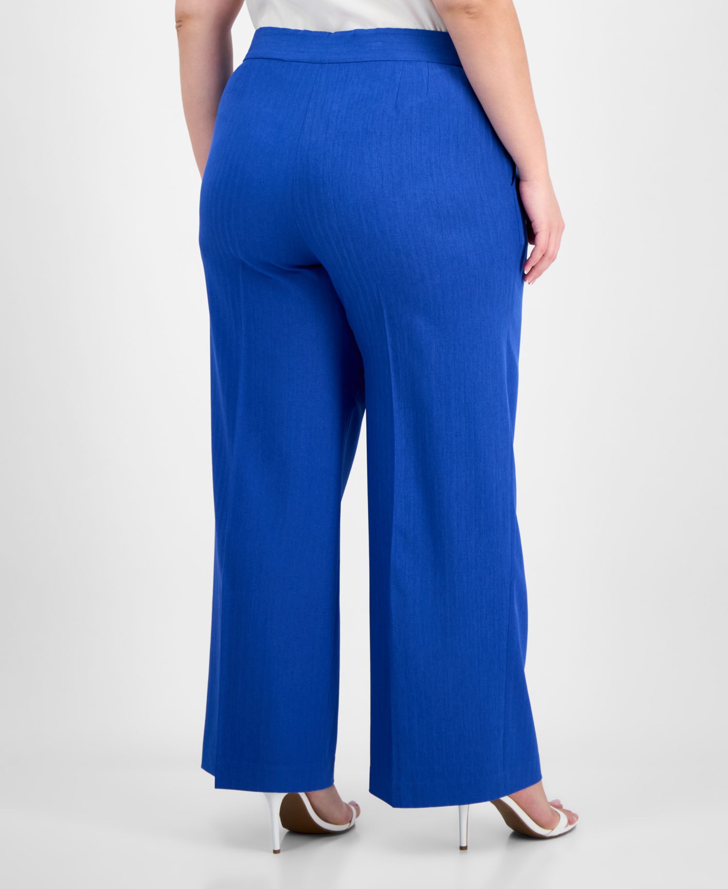 ASL Plus Size Wide-Leg Pants