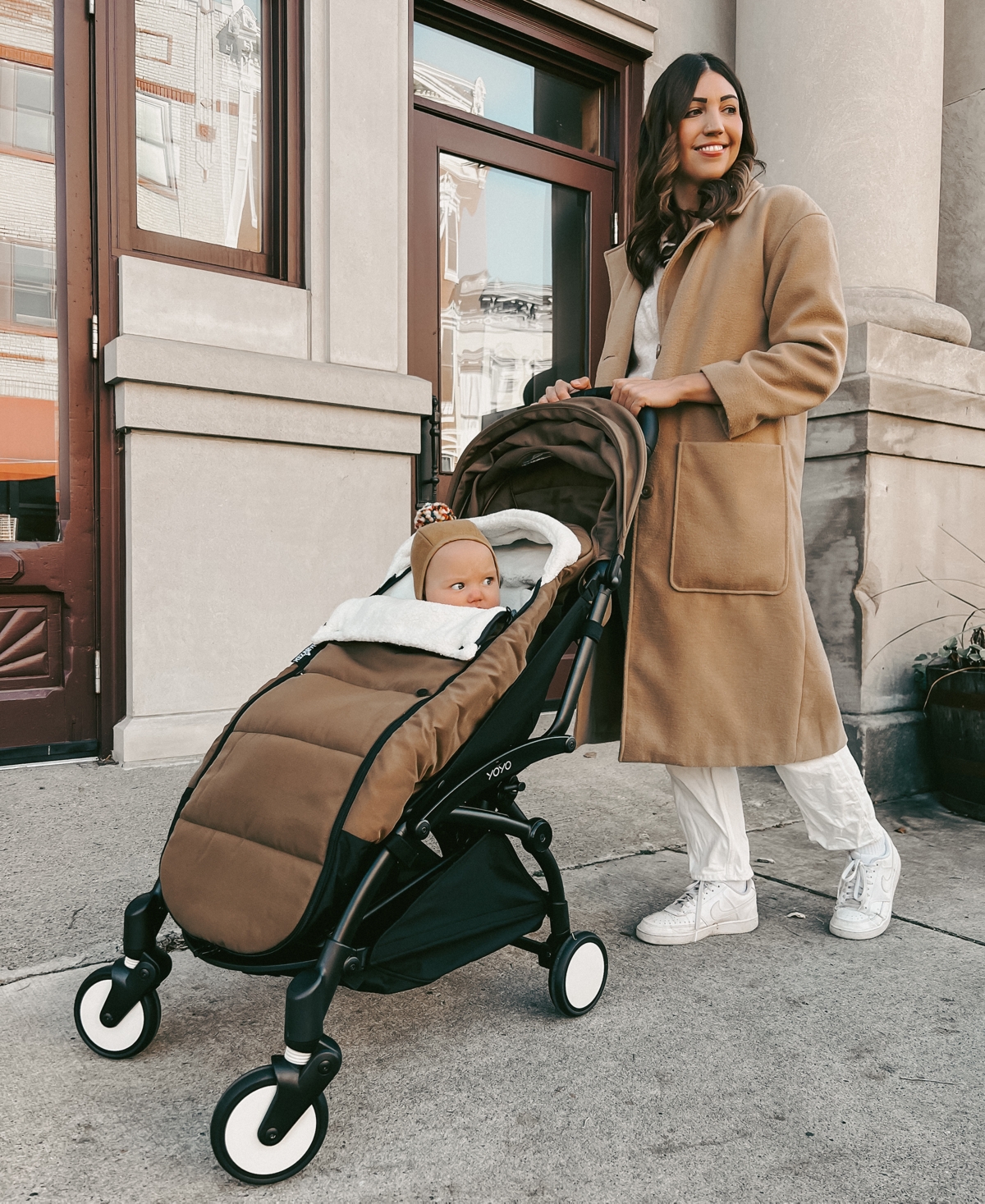 Stokke Baby Yoyo Footmuff In Brown