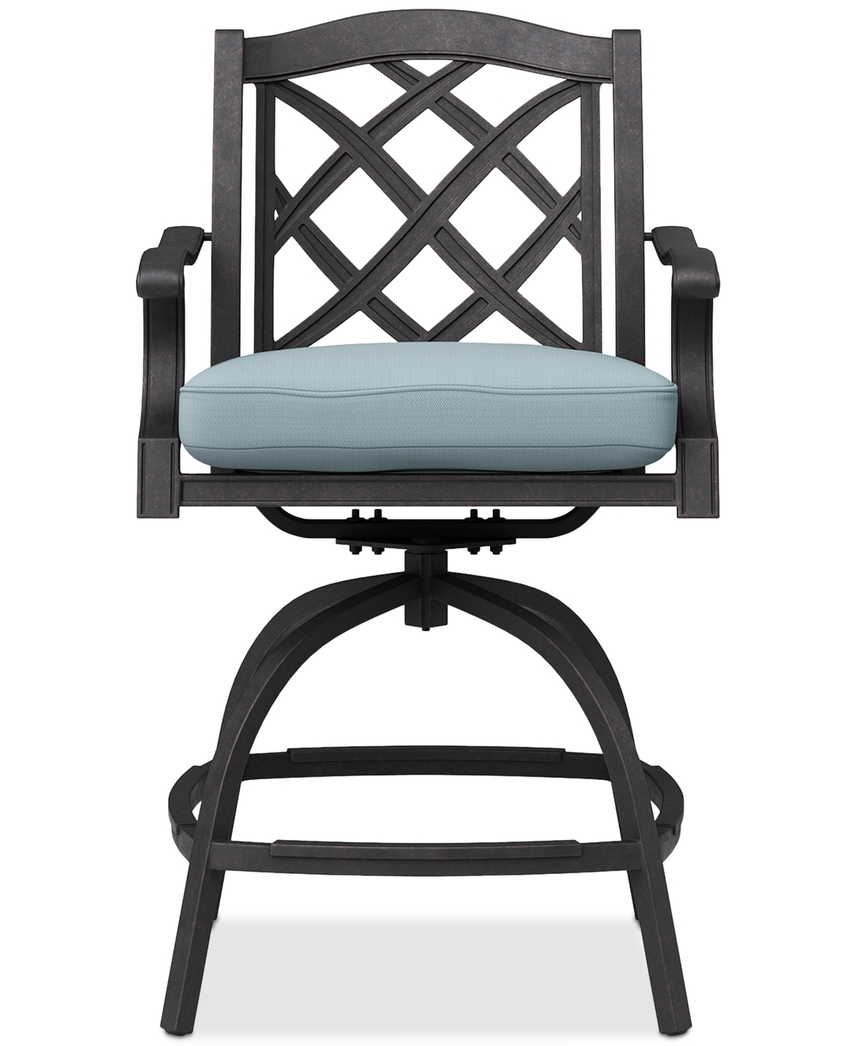 AGIO WYTHBURN OUTDOOR FIREPIT BAR HEIGHT BAR STOOL, CREATED FOR MACY'S 