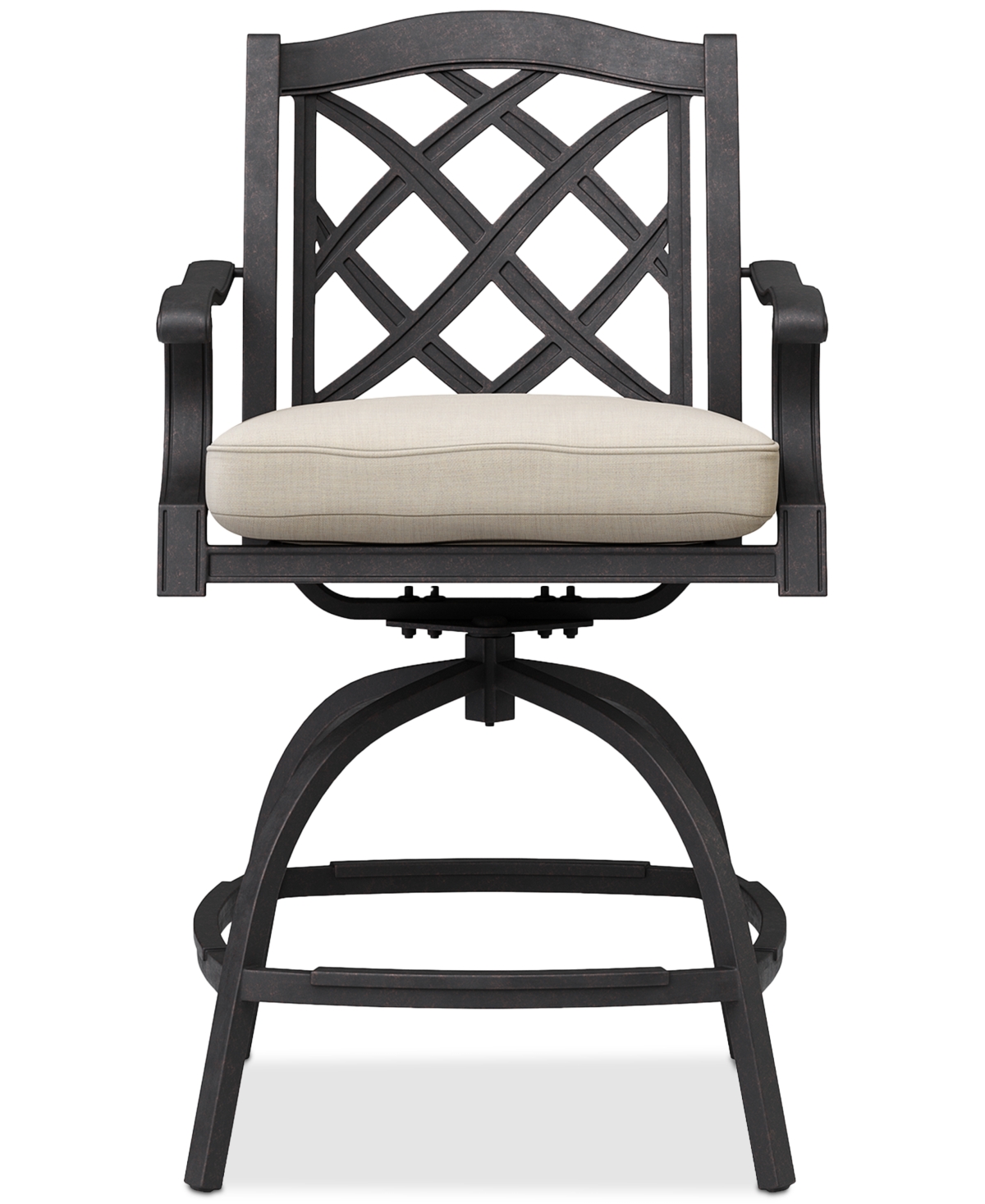 AGIO WYTHBURN OUTDOOR FIREPIT BAR HEIGHT BAR STOOL, CREATED FOR MACY'S 
