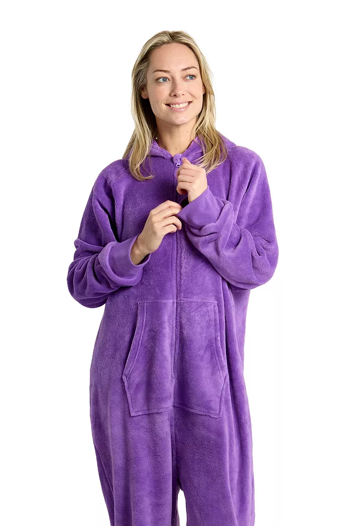 Men's Official Gengar Union Suit - PokEmon Body Suit for Adults - Purple - thumbnail 9