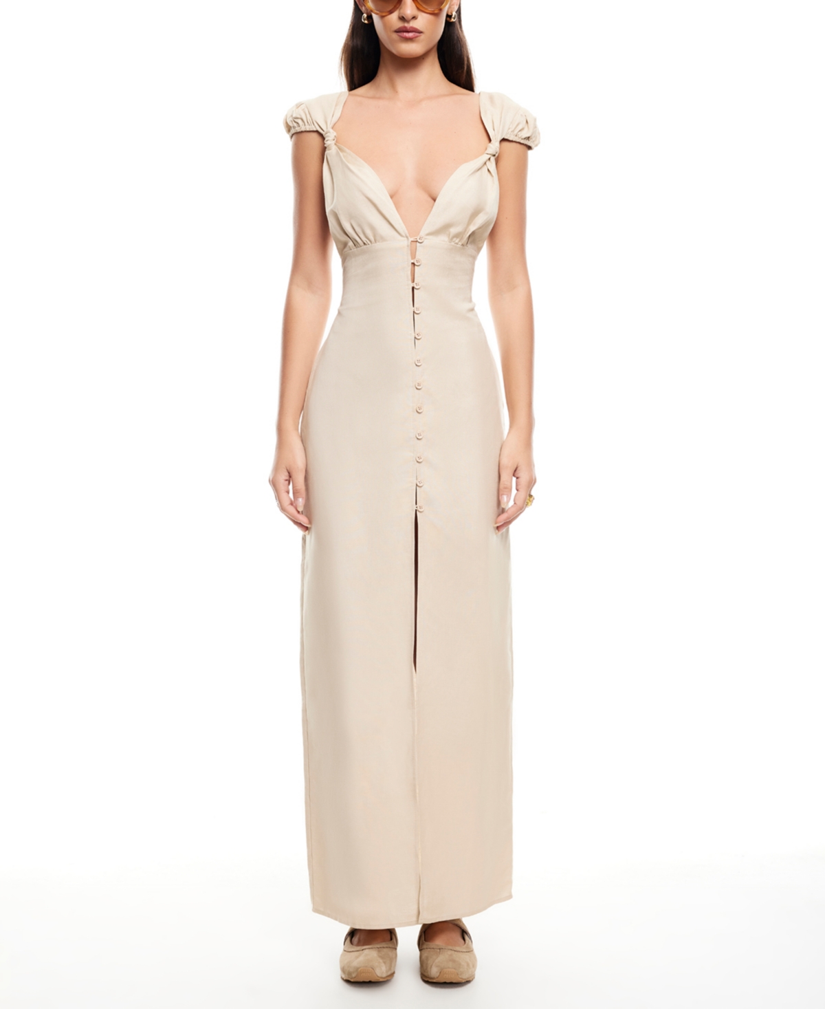 Lioness Women's Meadow Linen-blend Maxi Dress