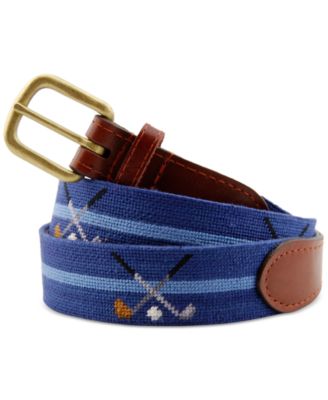 Smathers & Branson - Men's Crossed Clubs Belt