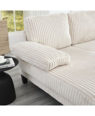 U-Shaped Couch with Double Chaise & Oversized Seat