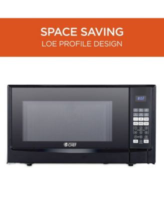 1.4 Cu. Ft. Counter Top Microwave, Black