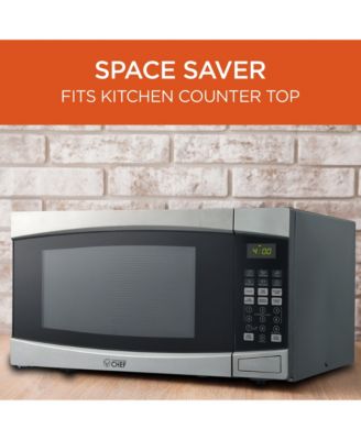 Stainless Steel Countertop Microwave Oven
