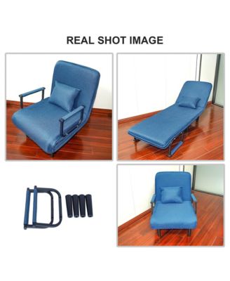Versatile Sofa Bed Converts into Sofa, Chair, Lounger for Small Spaces