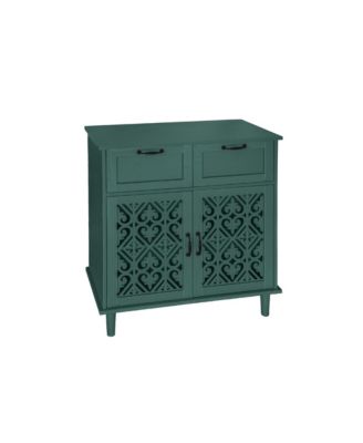  2-Drawer, 2-Door Accent Cabinet