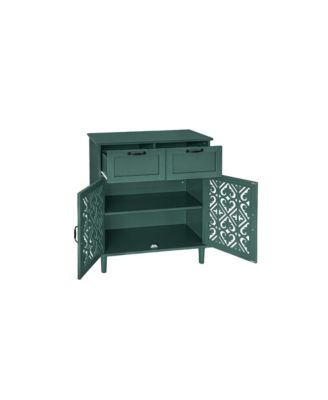  2-Drawer, 2-Door Accent Cabinet