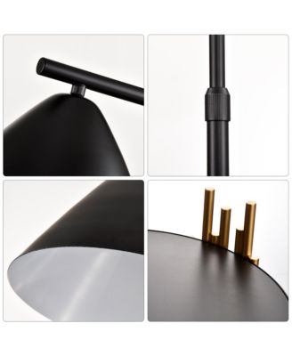 Streamdale Matte Gold Floor Lamp for Living Room, Office, Reading