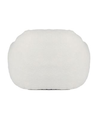 Comfy Bean Bag Chair with Armrest and Memory Foam Filler
