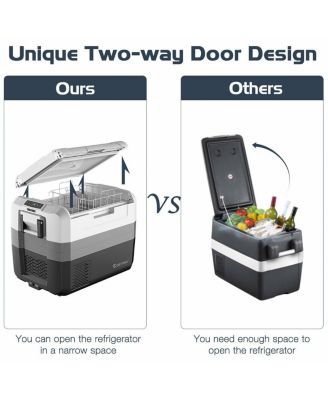 58 Quart Portable Electric Camping Car Cooler