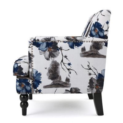 Streamdale Floral Fabric Club Armchair Comfort & Style in One