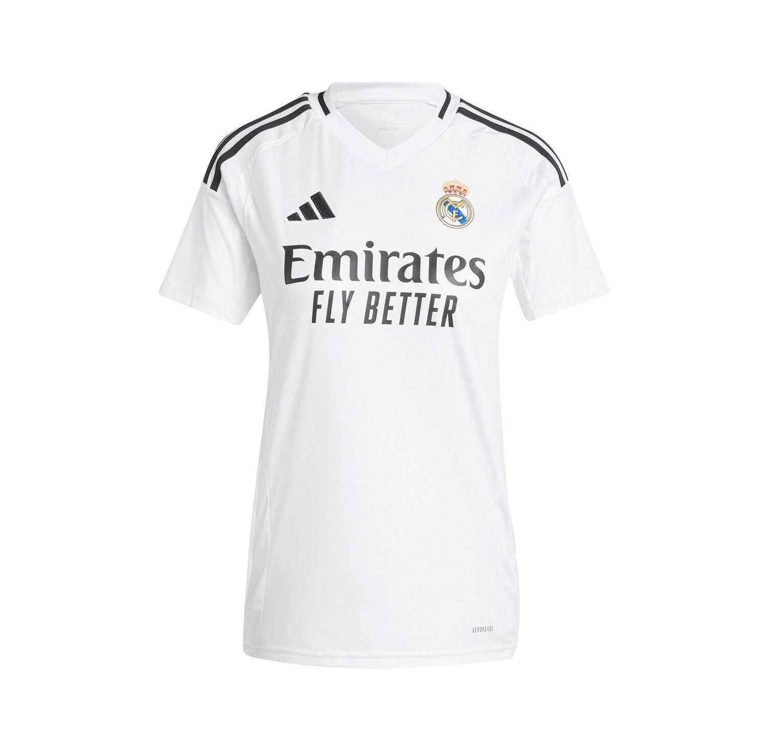 Women's Vini Jr. White Real Madrid 2024/25 Home Replica Player Jersey