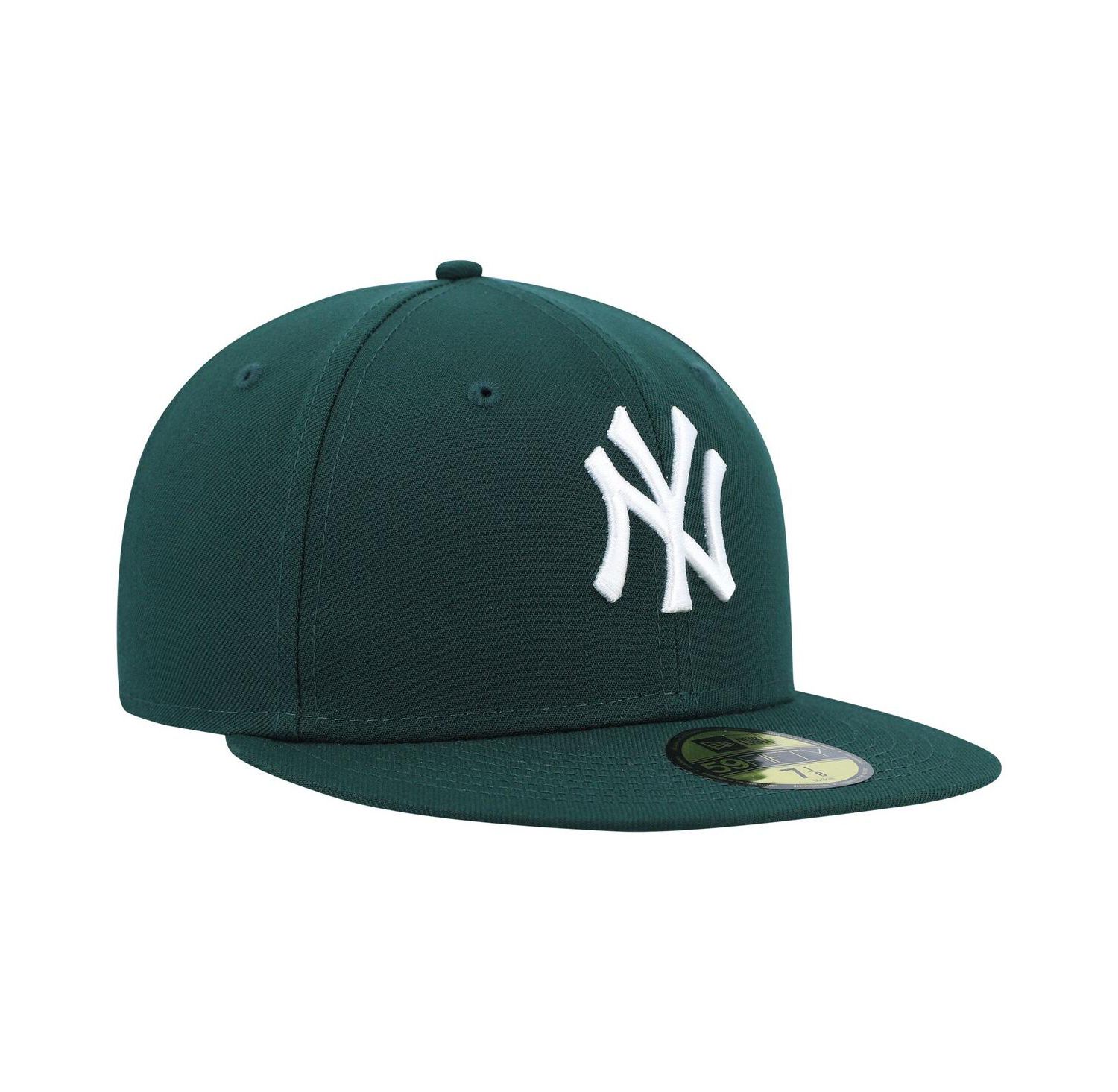 Men's Green New York Yankees White Logo 59FIFTY Fitted Hat