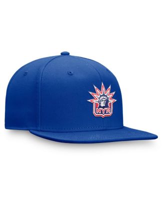 Men's Royal New York Rangers Team Logo Fitted Hat