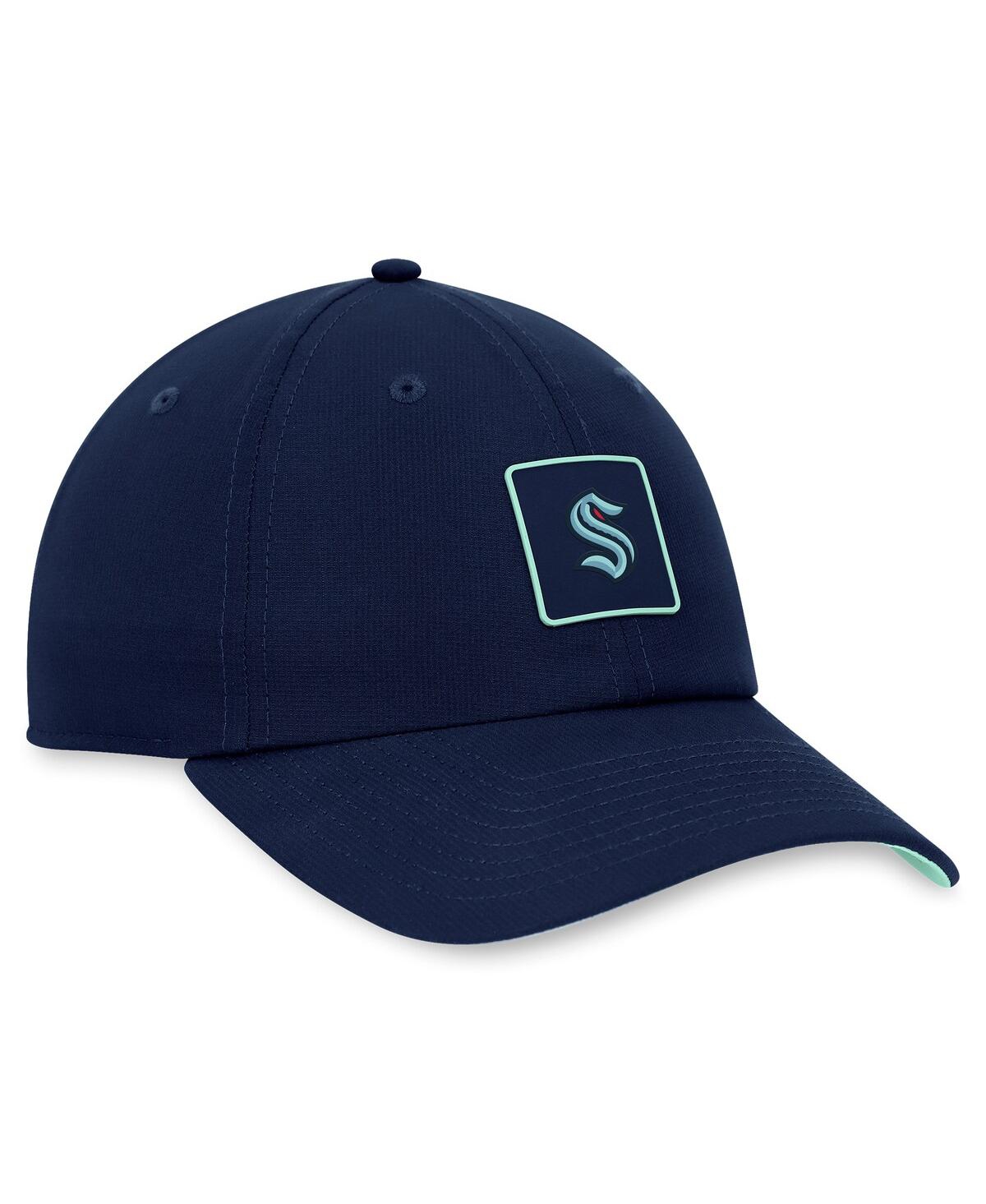 Fanatics Men's Blue Seattle Kraken Authentic Pro Rink Adjustable Hat