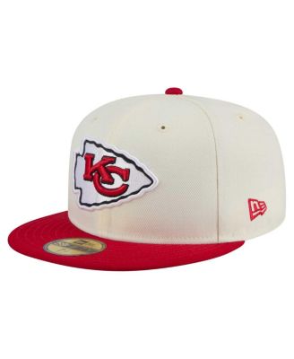 New Era - Men's White/Red Kansas City Chiefs Main 59FIFTY Fitted Hat