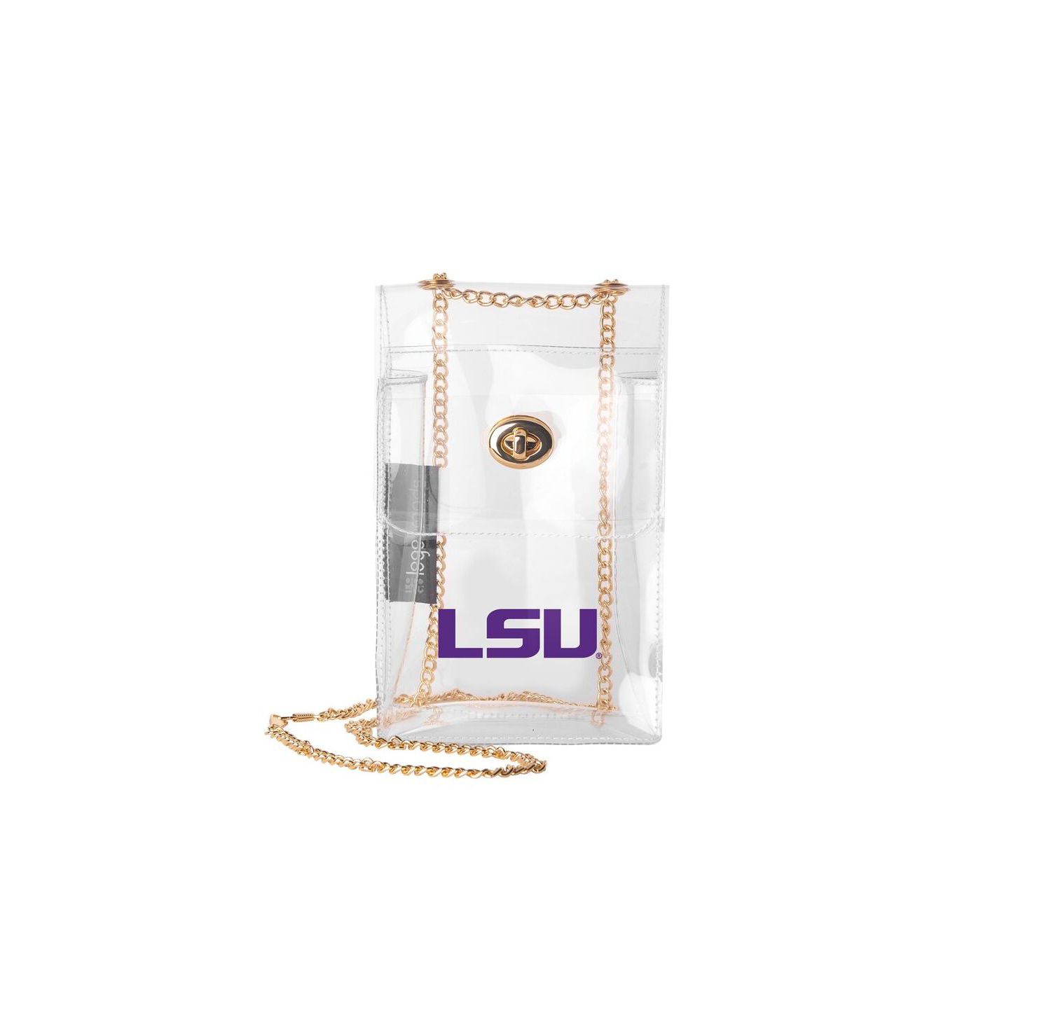 LSU Tigers Clear Essential Crossbody Purse