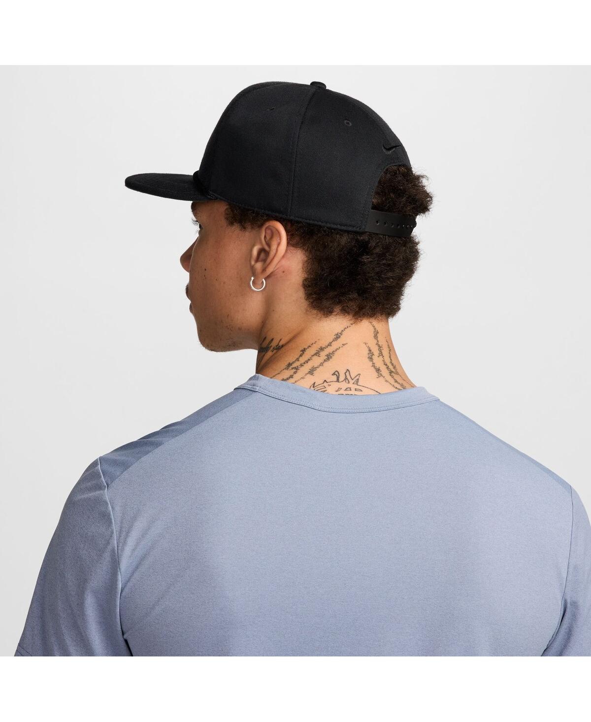 Nike Men's And Women's Black Retro Pro Performance Snapback Hat