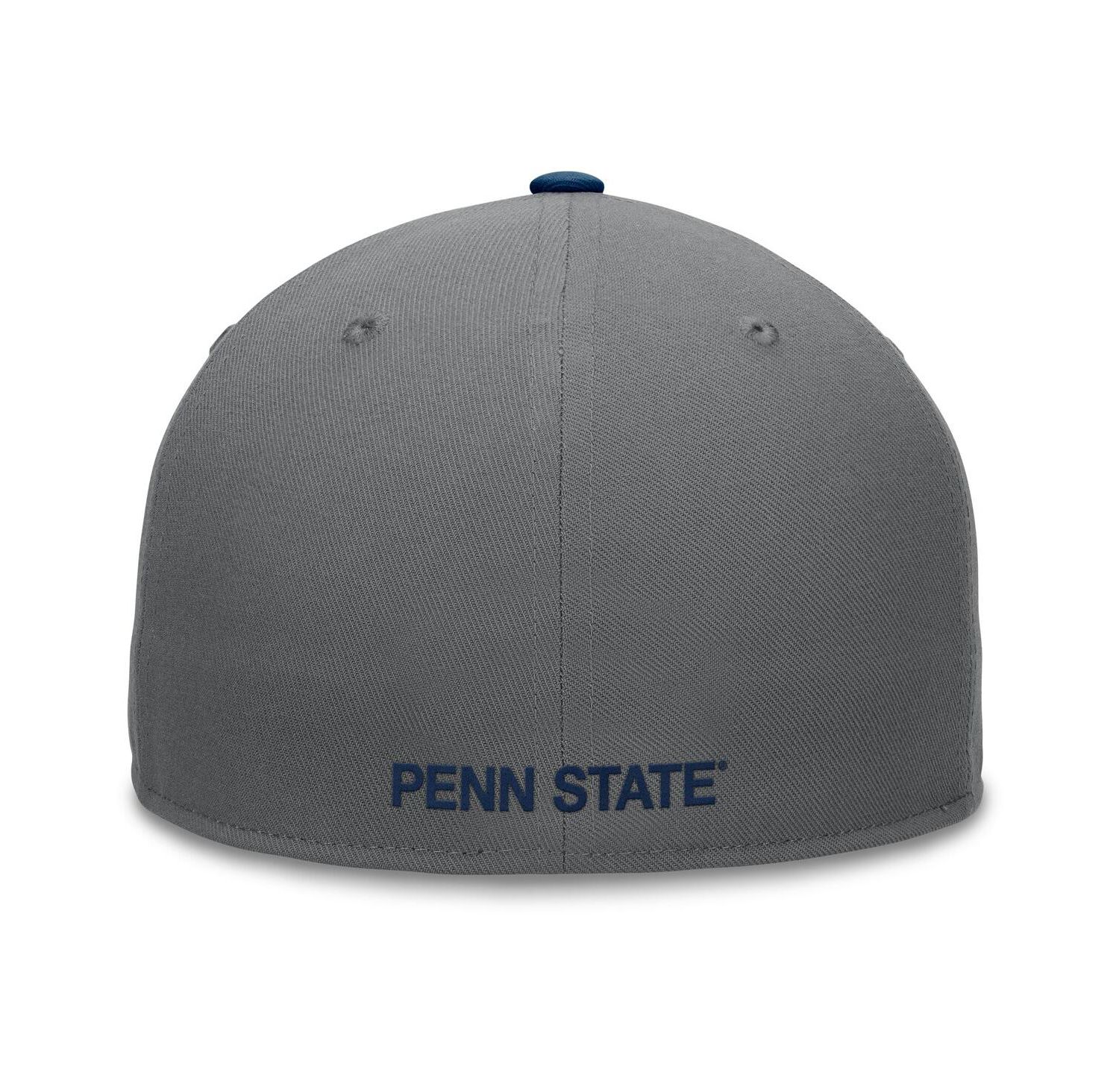 Men's Gray/Navy Penn State Nittany Lions Rally Two-Tone Fitted Hat