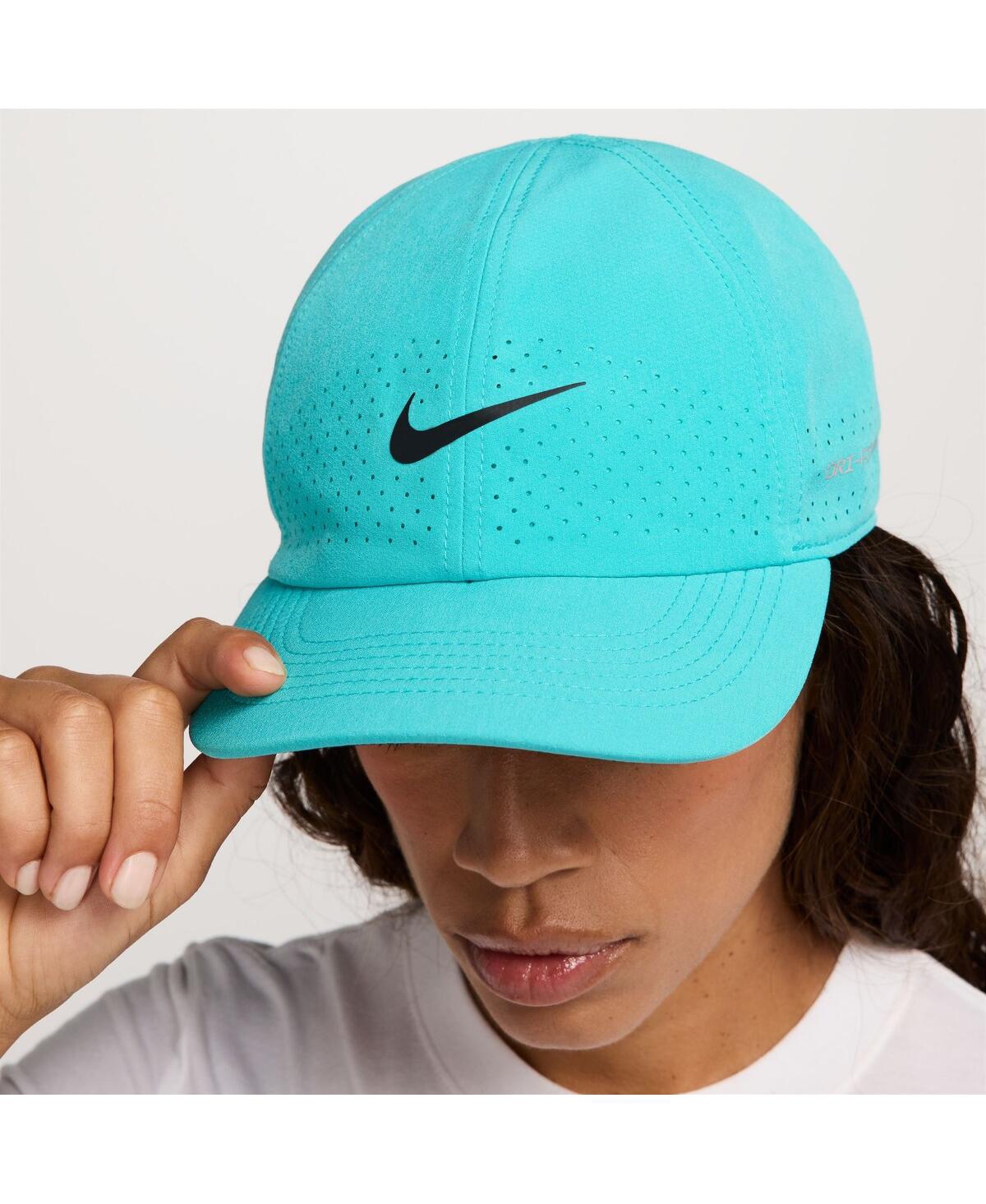 Nike Men's And Women's Turquoise Club Performance Adjustable Hat In Blue