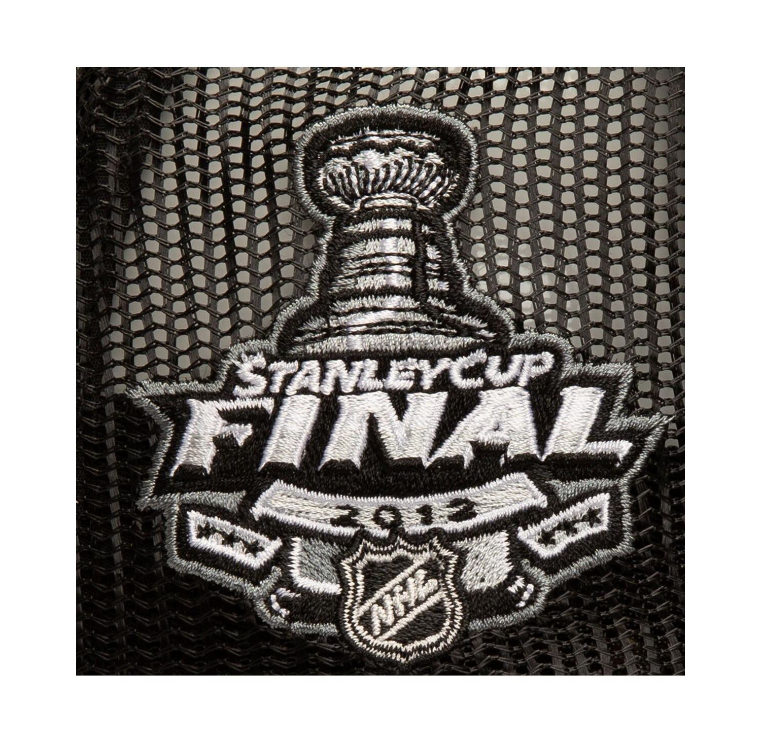 Men's Black Los Angeles Kings SOUL Collection Golden Stanley Cup Champions Trucker Adjustable Hat