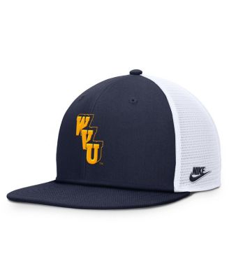 Nike - Men's Navy West Virginia Mountaineers Performance Pro Adjustable Hat