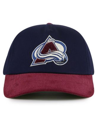 American Needle - Men's Navy/Burgundy Colorado Avalanche Burnett Adjustable Hat