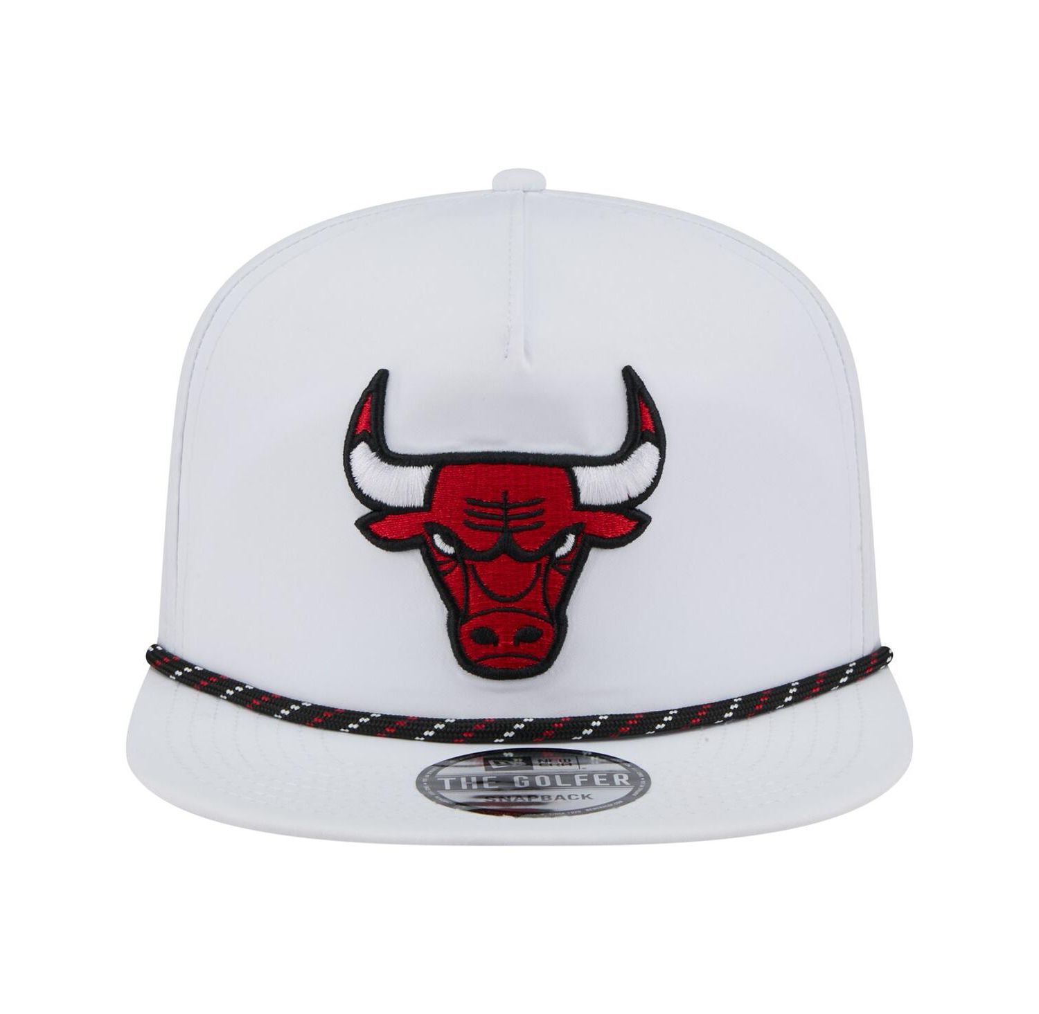 Men's White Chicago Bulls Performance Rope Golfer Adjustable Hat