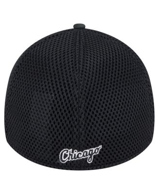 Men's Black Chicago White Sox Subtle Camo 39THIRTY Flex Hat