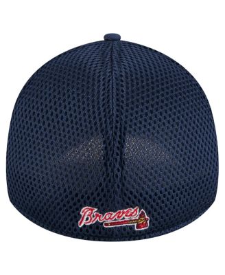 Men's Navy Atlanta Braves Subtle Camo 39THIRTY Flex Hat