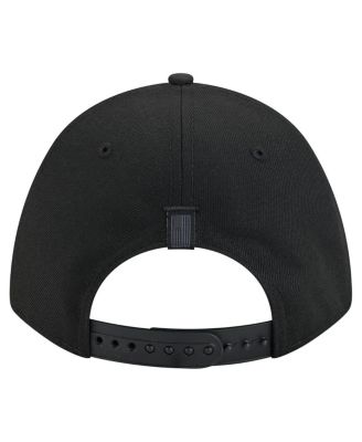 Men's Black Milwaukee Bucks Game Day Flag A-Frame 9FORTY Adjustable Hat