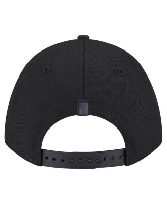 Men's Black Denver Nuggets Game Day Flag A-Frame 9FORTY Adjustable Hat