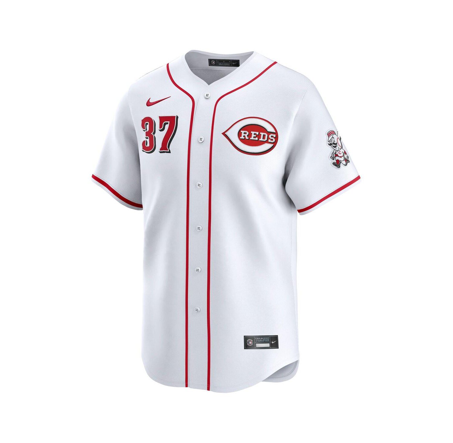 Men's Tyler Stephenson White Cincinnati Reds Home Limited Player Jersey