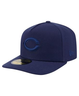New Era - Men's Navy Cincinnati Reds Color Pack A-Frame 59FIFTY Fitted Hat