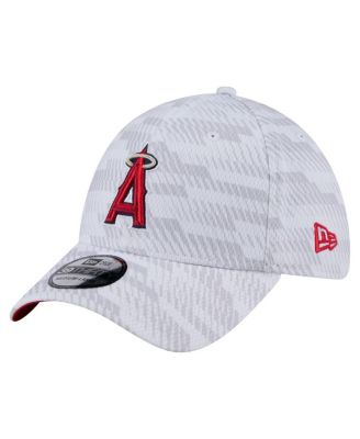 New Era - Men's&nbsp;White Los Angeles Angels Graded 39THIRTY Flex Hat
