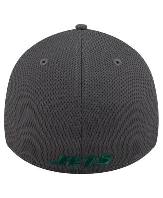Men's Graphite New York Jets Main 39THIRTY Flex Hat