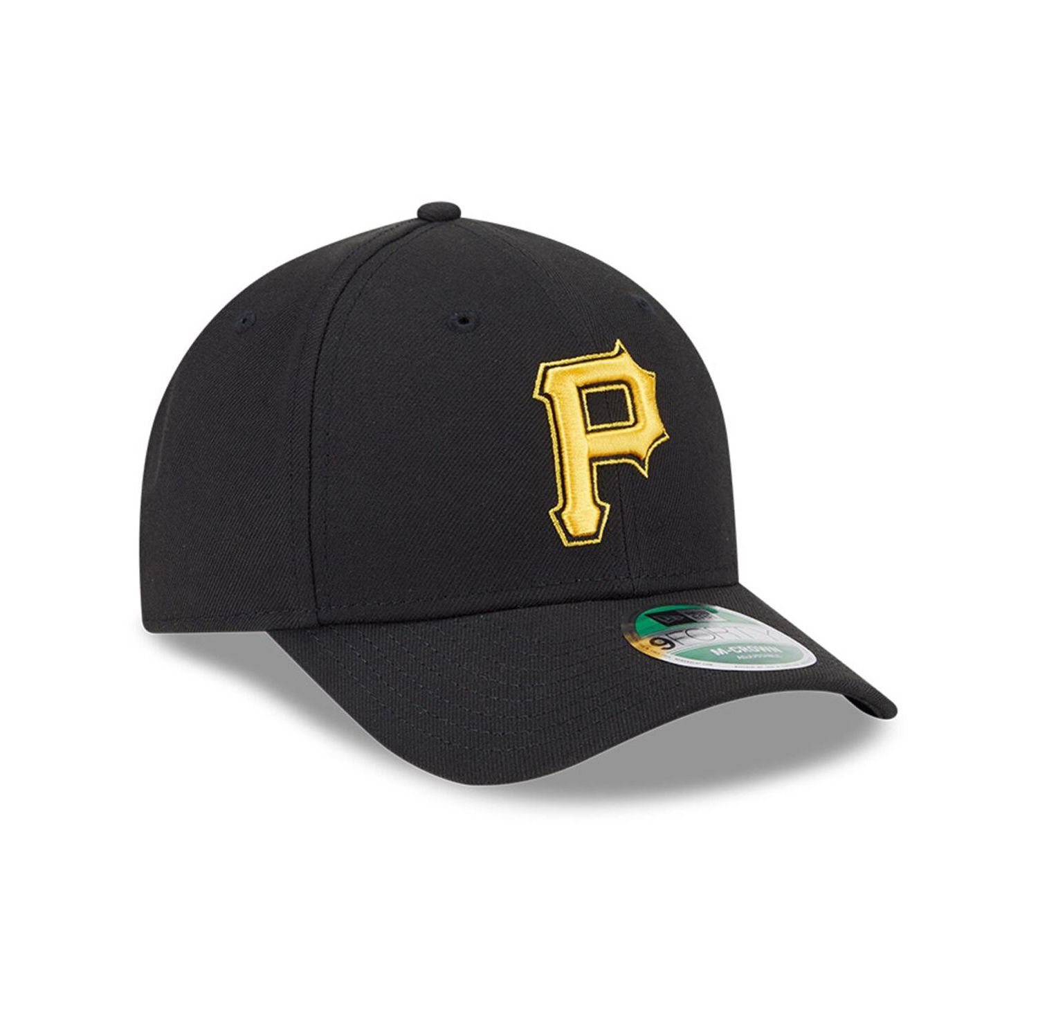Men's Black Pittsburgh Pirates Player Replica 9FORTY Adjustable Hat