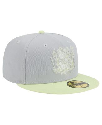 Men's Gray/Light Green Teenage Mutant Ninja Turtles Two-Tone Color Pack 59FIFTY Fitted Hat
