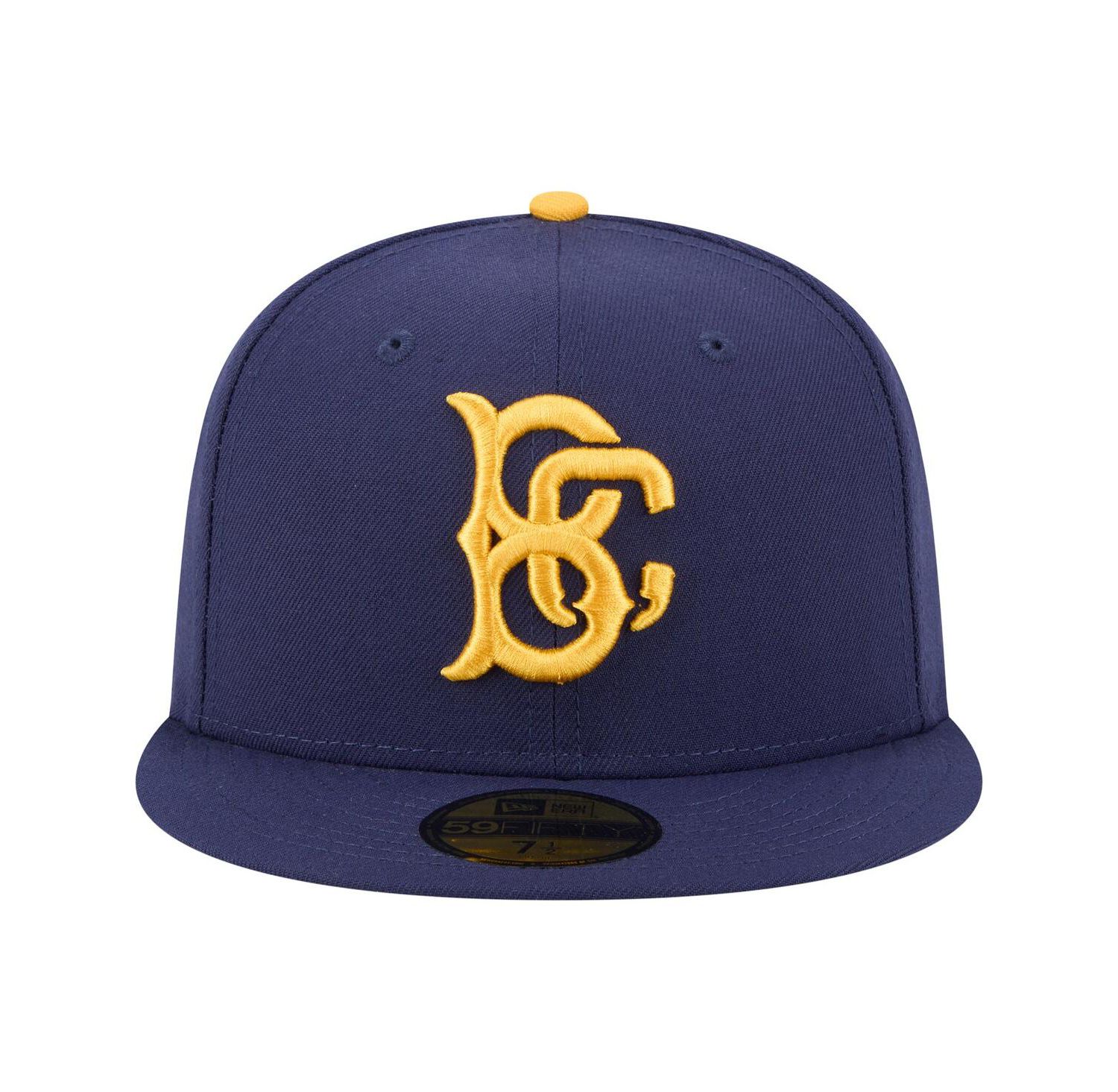 Men's Navy Brooklyn Cyclones Authentic Collection 59FIFTY Fitted Hat