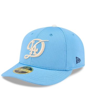 New Era - Men's Light Blue Los Angeles Dodgers City Connect Batting Practice Low Profile 59FIFTY Fitted Hat