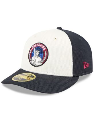 New Era - Men's Navy/White Cleveland Guardians City Connect Batting Practice Low Profile 59FIFTY Fitted Hat
