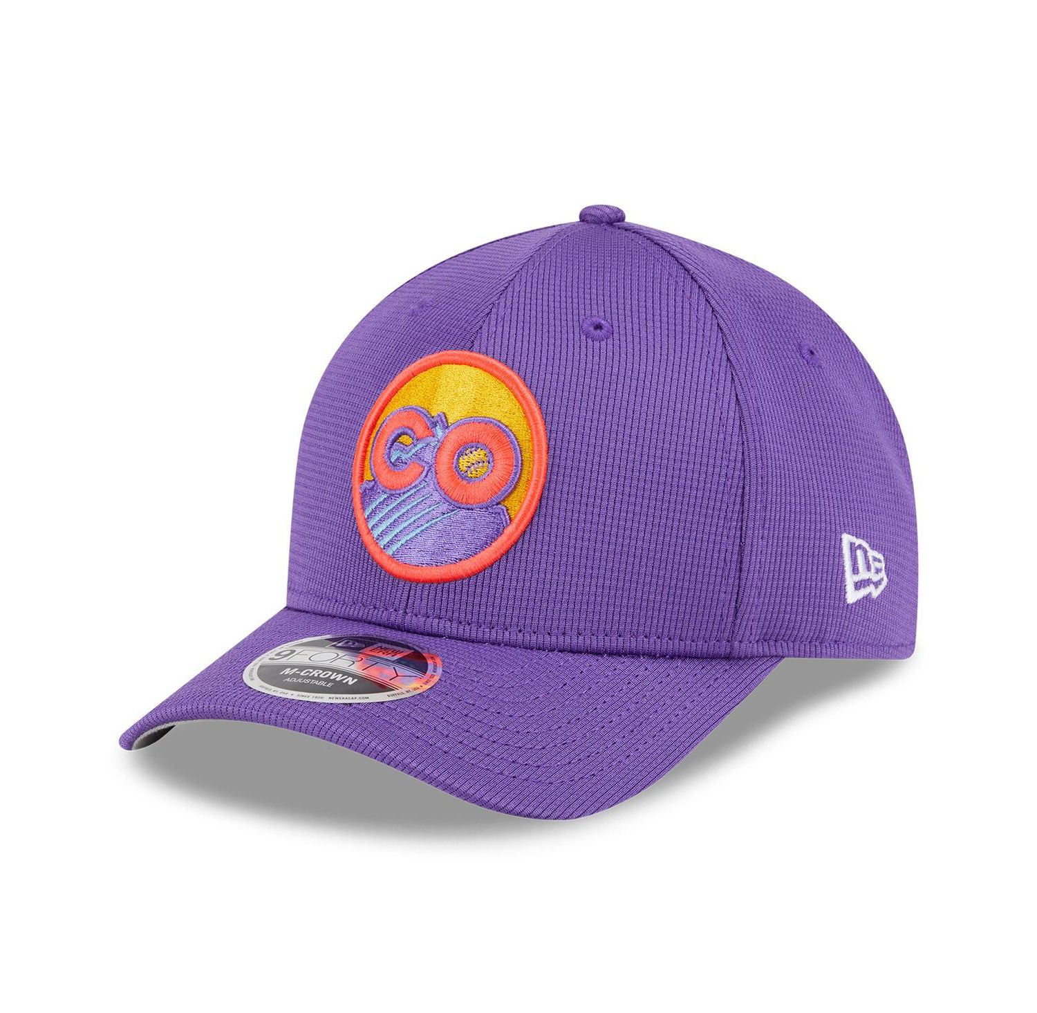 Men's Purple Colorado Rockies 2025 City Connect Batting Practice 9FORTY Adjustable Hat