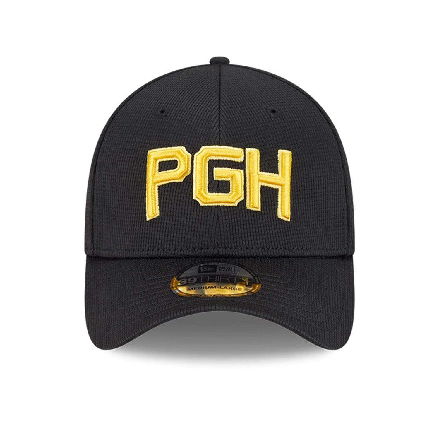 Men's Black Pittsburgh Pirates City Connect Batting Practice 39THIRTY Flex Hat